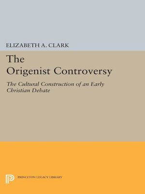 cover image of The Origenist Controversy